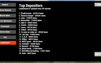 Block 9 Deposit Totals